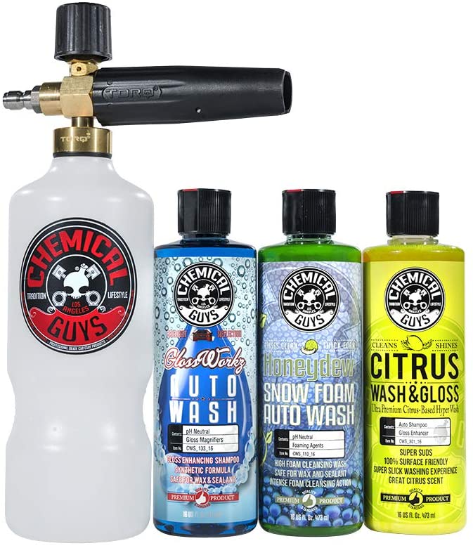 Chemical Guys EQP_310 TORQ Professional Foam Cannon and Soap Kit