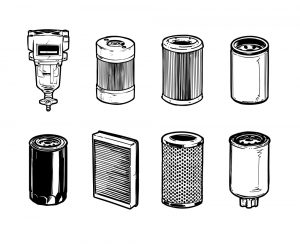 Différents types de filtres à huile