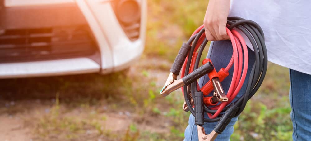 Batterie de voiture morte