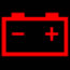 Témoin lumineux tableau de bord charge batterie Renault TWINGO
