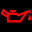 Symbole voyant pression d'huile tableau de bord Renault TWINGO