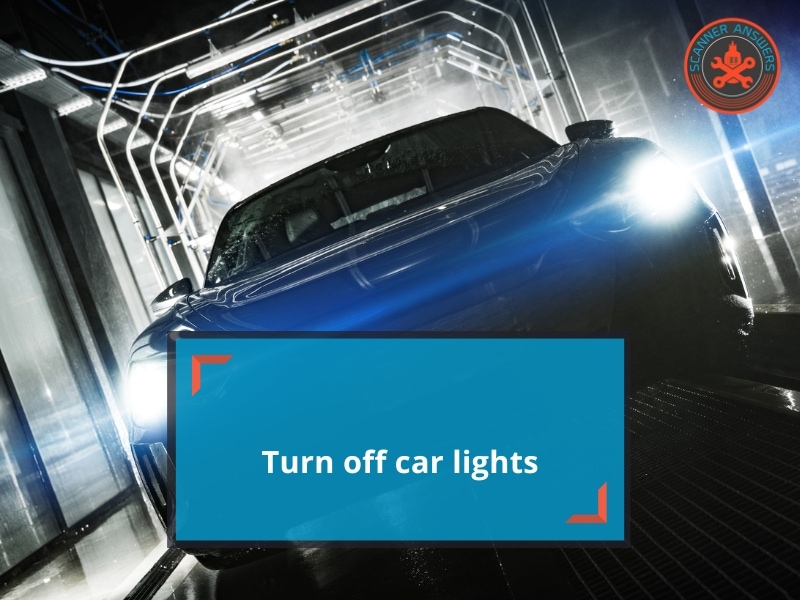 Comment éteindre les phares d'une voiture