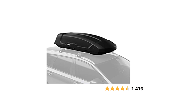 Amazon.fr : Thule Force XT L, Coffre de Toit Rigide, Noir Mat, Taille L, 635700