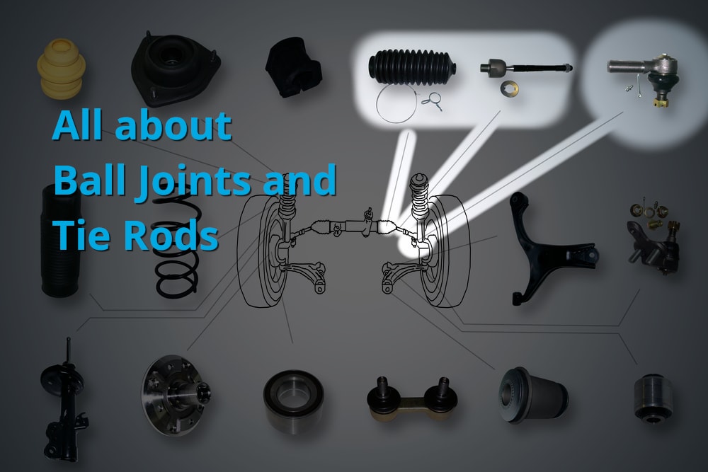 Vue d'ensemble des joints à rotule et des tirants