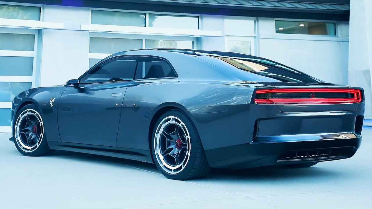 Dodge CHARGER Electric – Dodge CHARGER Daytona SRT Concept / Dodge CHARGER  EV - YouTube