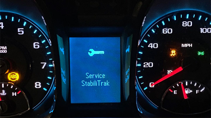 message de stabilisation du service